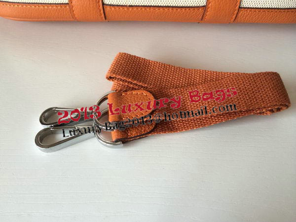 Hermes Garden Party 30CM Bag Canvas Leather H11S Orange Hermes Garden Party 30CM Bag Canvas Leather H11S Orange