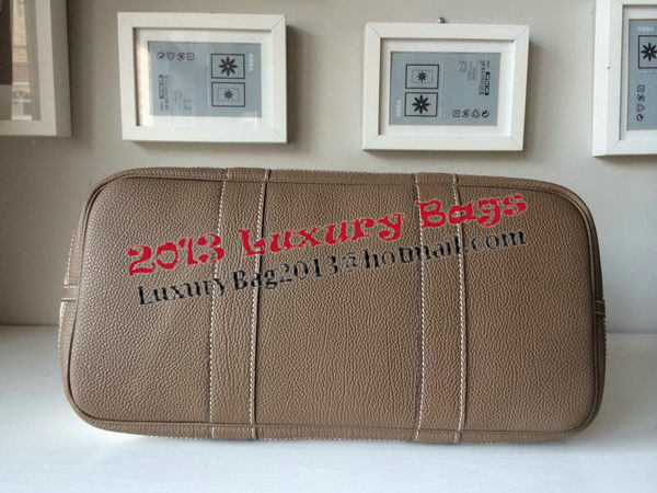 Hermes Garden Party 36CM Bag Canvas Leather H11M Grey Hermes Garden Party 36CM Bag Canvas Leather H11M Grey