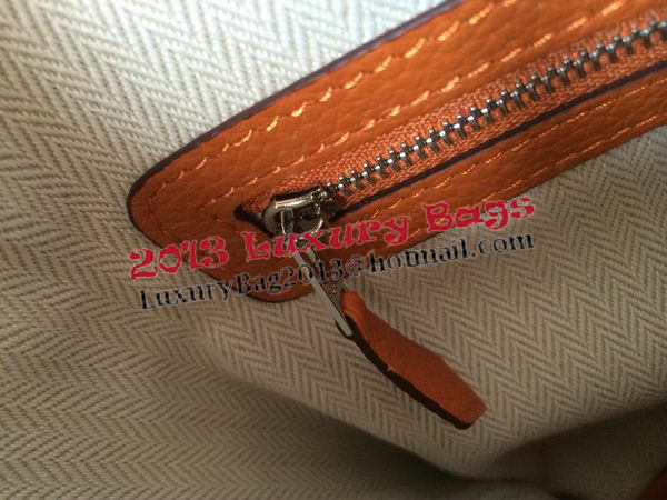 Hermes Garden Party 36CM Bag Canvas Leather H11M Orange Hermes Garden Party 36CM Bag Canvas Leather H11M Orange
