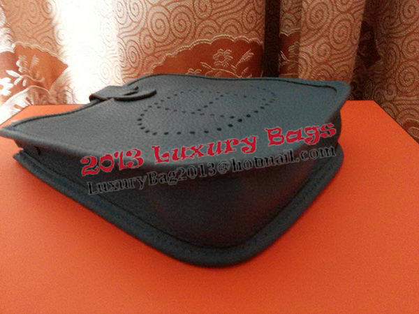 Hermes mini Evelyne Messenger Bag H1608S Dark Blue Hermes mini Evelyne Messenger Bag H1608S Dark Blue