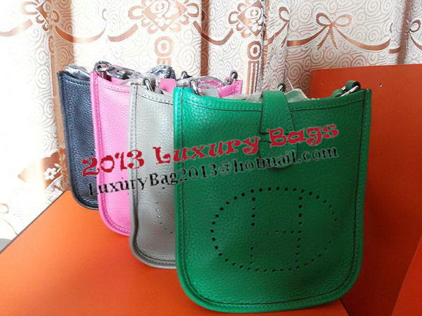 Hermes mini Evelyne Messenger Bag H1608S Orange Hermes mini Evelyne Messenger Bag H1608S Orange