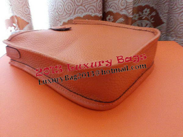Hermes mini Evelyne Messenger Bag H1608S Orange Hermes mini Evelyne Messenger Bag H1608S Orange