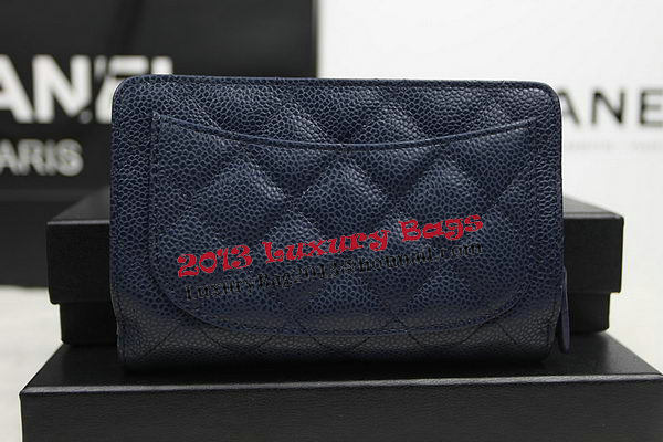 Chanel Matelasse Bi-Fold Wallet Original Cannage Pattern Leater CHA48667 Royal Chanel Matelasse Bi-Fold Wallet Original Cannage Pattern Leater CHA48667 Royal