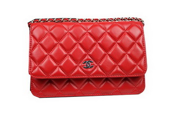 Chanel mini Flap Bag CHA33814 Red Original Sheepskin Leather Silver Chanel mini Flap Bag CHA33814 Red Original Sheepskin Leather Silver