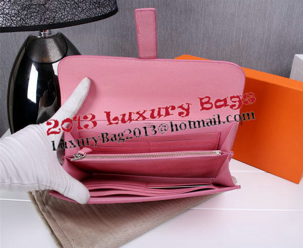 Hermes Jige Clutch Bag Calfskin Leather H8057 Pink Hermes Jige Clutch Bag Calfskin Leather H8057 Pink