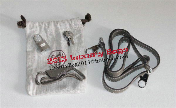 Hermes Bolide 37CM Calfskin Leather Tote Bags H509084 Grey Hermes Bolide 37CM Calfskin Leather Tote Bags H509084 Grey