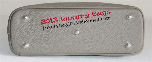 Hermes Bolide 37CM Calfskin Leather Tote Bags H509084 Grey Hermes Bolide 37CM Calfskin Leather Tote Bags H509084 Grey