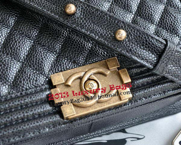 Chanel Boy Flap Shoulder Bags Black Cannage Pattern Leather A67086 Gold Chanel Boy Flap Shoulder Bags Black Cannage Pattern Leather A67086 Gold