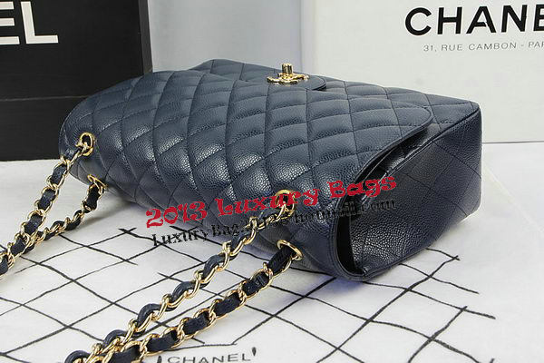 Chanel Classic Flap Bag Royal Cannage Pattern CF1113 Gold Chanel Classic Flap Bag Royal Cannage Pattern CF1113 Gold