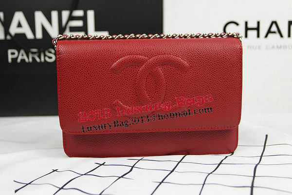 Chanel Original Leather mini Flap Bags A48654 Red Chanel Original Leather mini Flap Bags A48654 Red