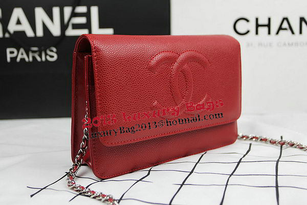 Chanel Original Leather mini Flap Bags A48654 Red Chanel Original Leather mini Flap Bags A48654 Red