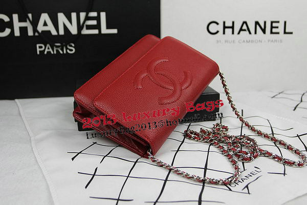 Chanel Original Leather mini Flap Bags A48654 Red Chanel Original Leather mini Flap Bags A48654 Red