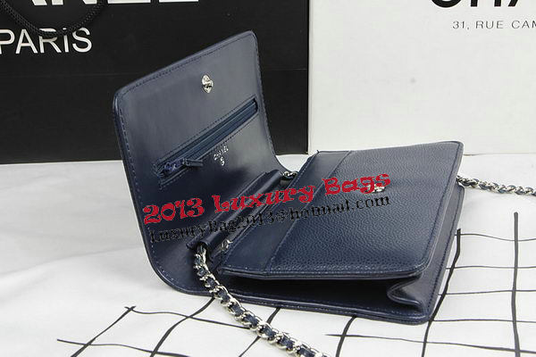 Chanel Original Leather mini Flap Bags A48654 Royal Chanel Original Leather mini Flap Bags A48654 Royal