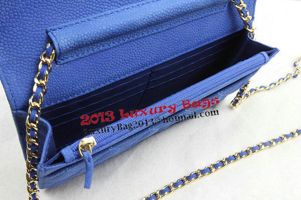 Chanel mini Flap Bag Original Suede Leather A33814 Blue Chanel mini Flap Bag Original Suede Leather A33814 Blue