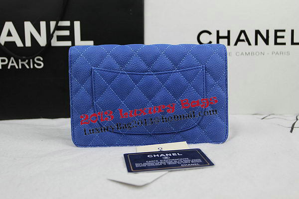 Chanel mini Flap Bag Original Suede Leather A33814 Blue Chanel mini Flap Bag Original Suede Leather A33814 Blue