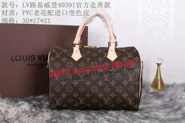 Louis Vuitton Monogram Canvas Speedy 30 Tote Bags M40391 Louis Vuitton Monogram Canvas Speedy 30 Tote Bags M40391