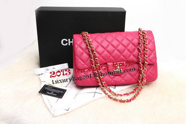 Chanel Jumbo Double Flaps Bags Original Lambskin Leather A36097 Rose Chanel Jumbo Double Flaps Bags Original Lambskin Leather A36097 Rose