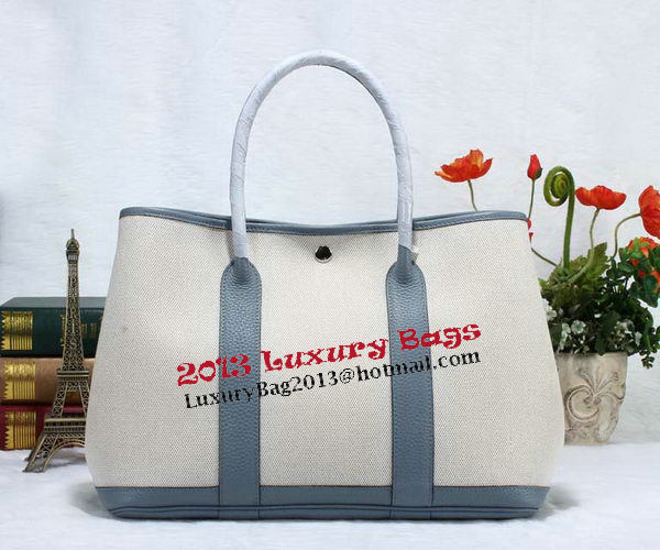 Hermes Garden Party 36cm Tote Bag Canvas SkyBlue Hermes Garden Party 36cm Tote Bag Canvas SkyBlue