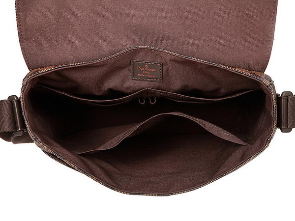 LOUIS VUITTON N41212 Damier Ebene Canvas District MM Messenger Bag