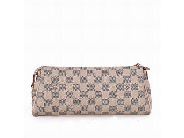 Louis Vuitton N55214 Damier Azur Canvas Eva Clutch Louis Vuitton N55214 Damier Azur Canvas Eva Clutch