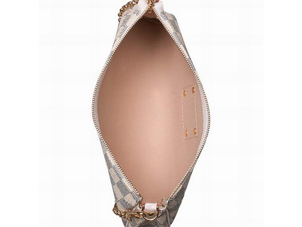 Louis Vuitton N55214 Damier Azur Canvas Eva Clutch Louis Vuitton N55214 Damier Azur Canvas Eva Clutch