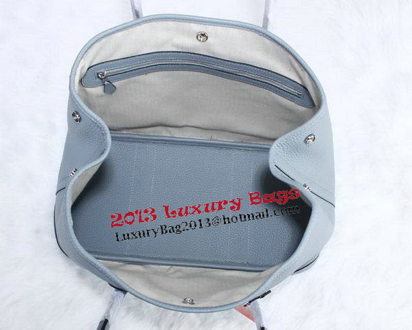 Hermes Garden Party 36cm Tote Bag Grainy Leather SKyBlue Hermes Garden Party 36cm Tote Bag Grainy Leather SKyBlue