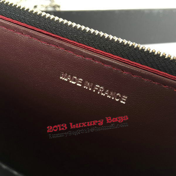 Chanel mini Flap Bag Black Original Sheepskin A33814 Silver Chanel mini Flap Bag Black Original Sheepskin A33814 Silver