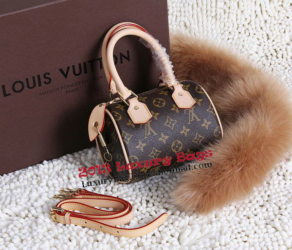 Louis Vuitton Monogram Canvas Speedy mini Tote Bags M41398 Louis Vuitton Monogram Canvas Speedy mini Tote Bags M41398