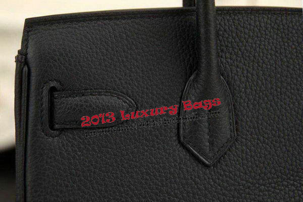 Hermes Birkin 35CM 30CM Tote Bag Original Leather HB35O Black Hermes Birkin 35CM 30CM Tote Bag Original Leather HB35O Black