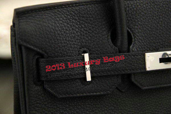 Hermes Birkin 35CM 30CM Tote Bag Original Leather HB35O Black Hermes Birkin 35CM 30CM Tote Bag Original Leather HB35O Black