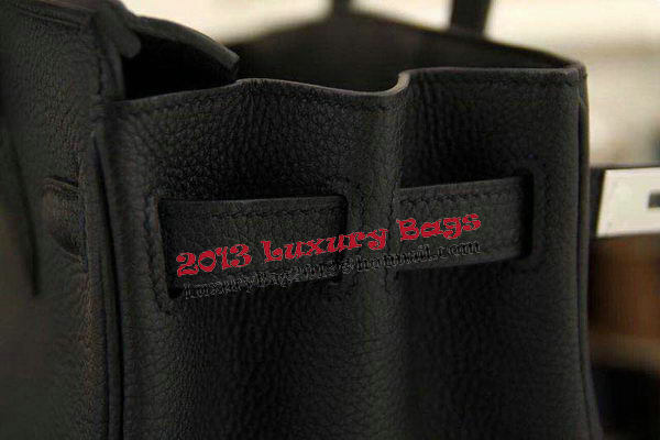 Hermes Birkin 35CM 30CM Tote Bag Original Leather HB35O Black Hermes Birkin 35CM 30CM Tote Bag Original Leather HB35O Black