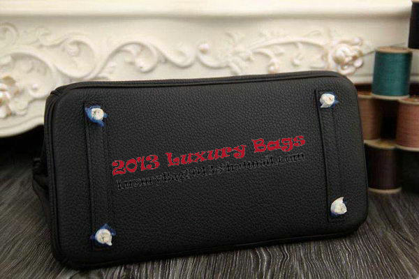 Hermes Birkin 35CM 30CM Tote Bag Original Leather HB35O Black Hermes Birkin 35CM 30CM Tote Bag Original Leather HB35O Black