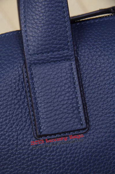 Hermes Briefcase Original Grainy Leather H8813T Royal Hermes Briefcase Original Grainy Leather H8813T Royal