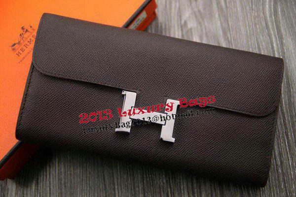 Hermes Constance Long Wallets Original Leather HA909 Brown Hermes Constance Long Wallets Original Leather HA909 Brown