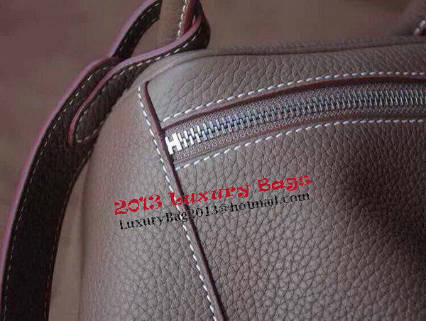 Hermes Lindy 30CM Original Leather Shoulder Bag HLD30 Dark Grey Hermes Lindy 30CM Original Leather Shoulder Bag HLD30 Dark Grey