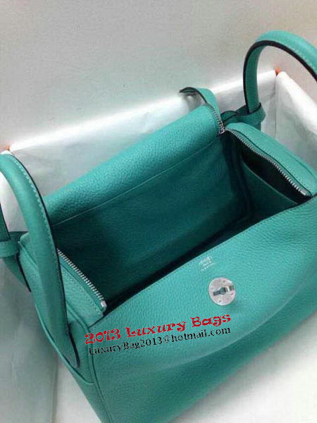Hermes Lindy 30CM Original Leather Shoulder Bag HLD30 Green Hermes Lindy 30CM Original Leather Shoulder Bag HLD30 Green