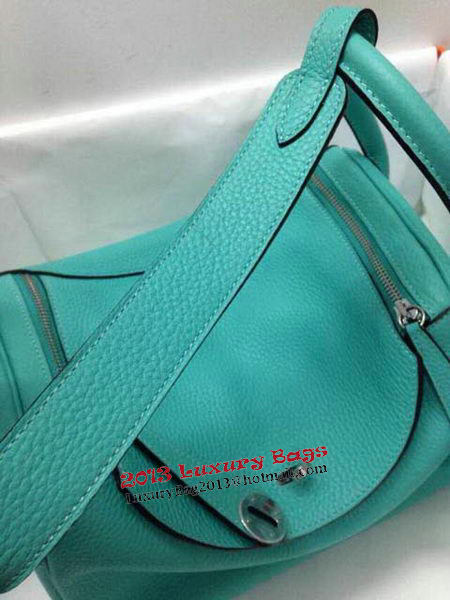 Hermes Lindy 30CM Original Leather Shoulder Bag HLD30 Green Hermes Lindy 30CM Original Leather Shoulder Bag HLD30 Green