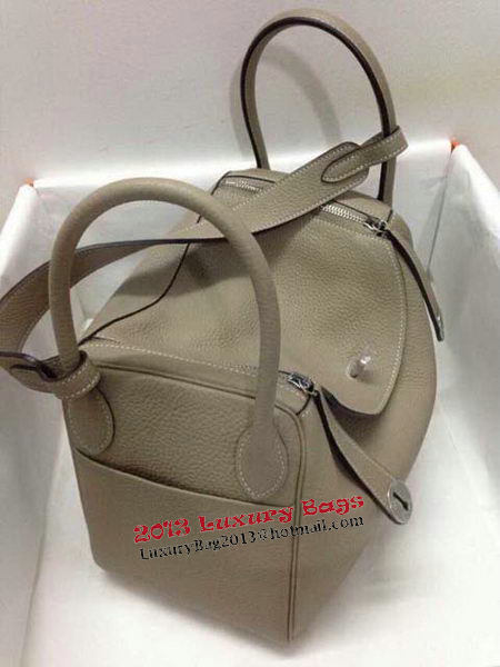 Hermes Lindy 30CM Original Leather Shoulder Bag HLD30 Khaki Hermes Lindy 30CM Original Leather Shoulder Bag HLD30 Khaki