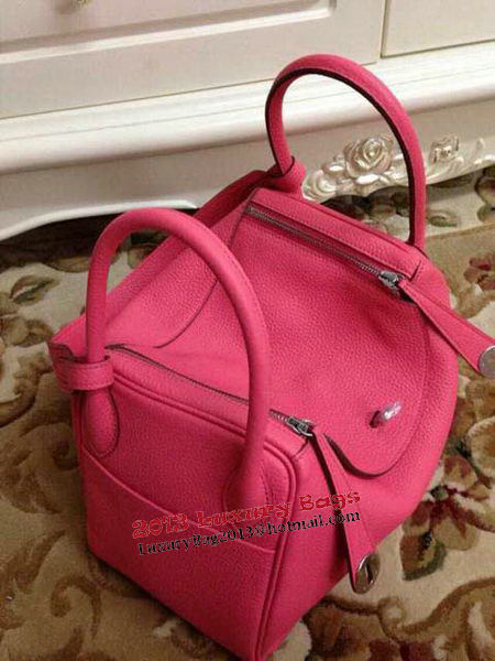 Hermes Lindy 30CM Original Leather Shoulder Bag HLD30 Rose Hermes Lindy 30CM Original Leather Shoulder Bag HLD30 Rose