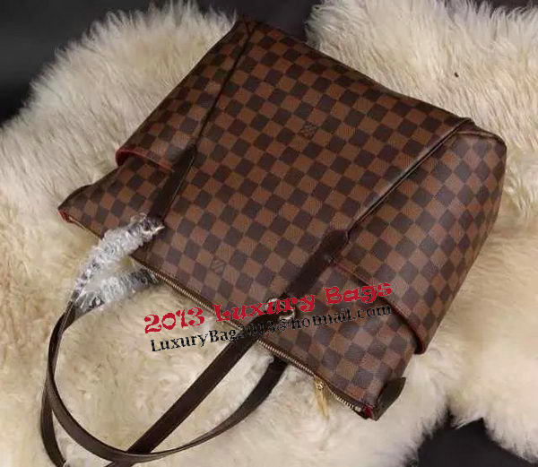 Louis Vuitton Damier Ebene Canvas TOTALLY MM N41281 Louis Vuitton Damier Ebene Canvas TOTALLY MM N41281