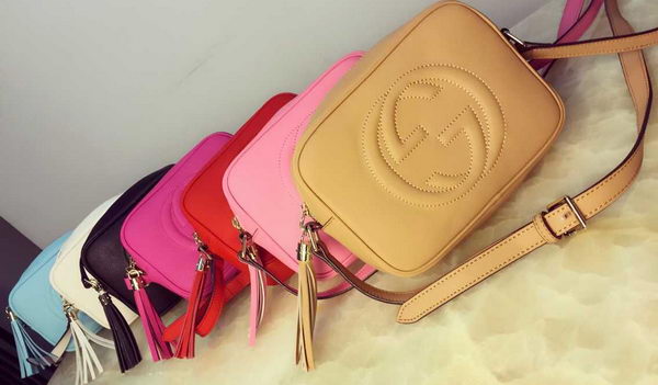 Gucci 308364 Soho Calfskin Leather Disco Bag