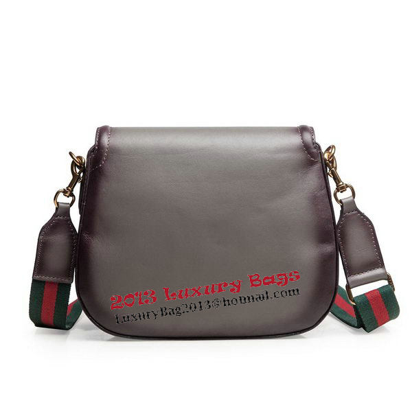 Gucci Lady Web Calfskin Leather Shoulder Bags 383848 Grey Gucci Lady Web Calfskin Leather Shoulder Bags 383848 Grey