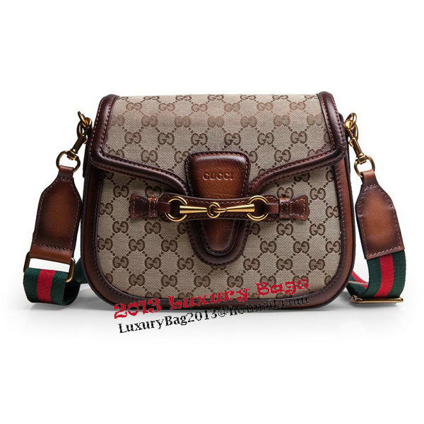 Gucci Lady Web Original GG Canvas Shoulder Bags 383848 Brown Gucci Lady Web Original GG Canvas Shoulder Bags 383848 Brown