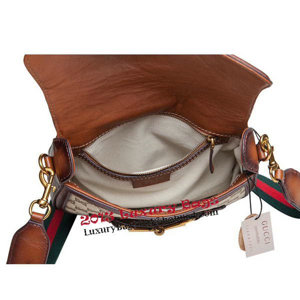 Gucci Lady Web Original GG Canvas Shoulder Bags 383848 Brown Gucci Lady Web Original GG Canvas Shoulder Bags 383848 Brown