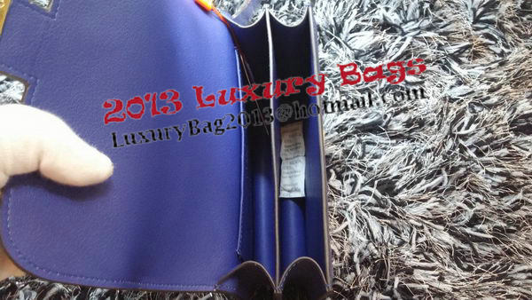Hermes Constance Bag Litchi Leather H9998 Royal Hermes Constance Bag Litchi Leather H9998 Royal