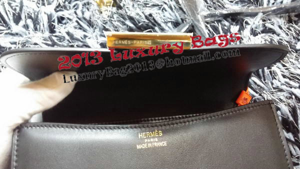 Hermes Constance Bag Smooth Leather H9998S Black Hermes Constance Bag Smooth Leather H9998S Black
