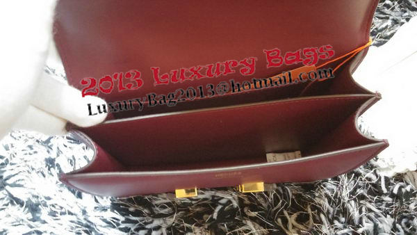 Hermes Constance Bag Smooth Leather H9998S Burgundy Hermes Constance Bag Smooth Leather H9998S Burgundy