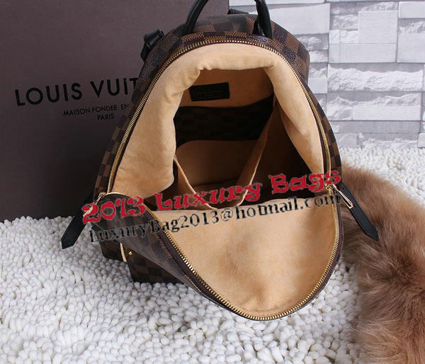 Louis Vuitton Damier Ebene Canvas Michael Onyx Backpack M44188 Louis Vuitton Damier Ebene Canvas Michael Onyx Backpack M44188