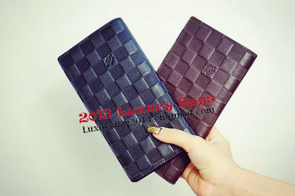 Louis Vuitton Damier Infini Leather Brazza Wallet LV62665 Louis Vuitton Damier Infini Leather Brazza Wallet LV62665