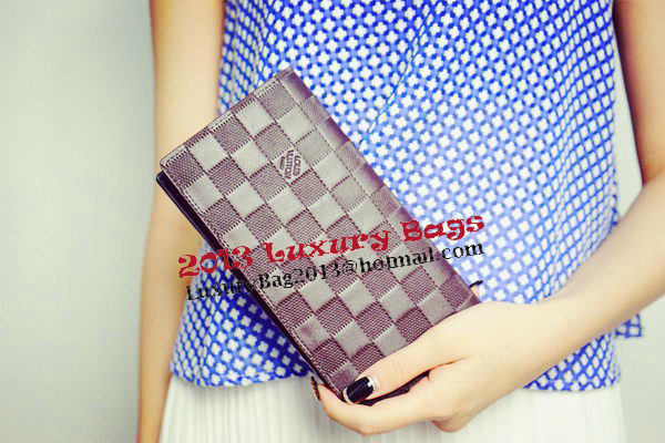 Louis Vuitton Damier Infini Leather Brazza Wallet LV62665 Louis Vuitton Damier Infini Leather Brazza Wallet LV62665